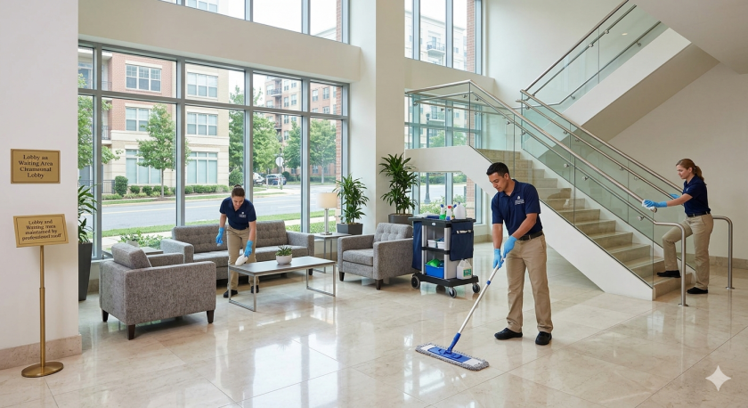 living room tidy cleaning